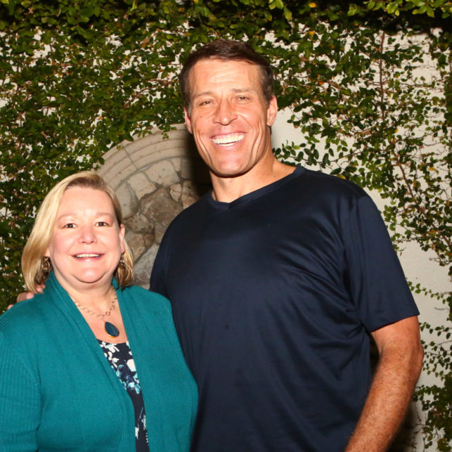 Lee Richter CEO and Tony Robbins Lee Richter with Tony Robbins
