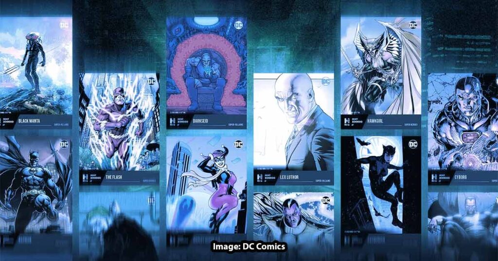 Image: DC Comics - Redeemable NFTss